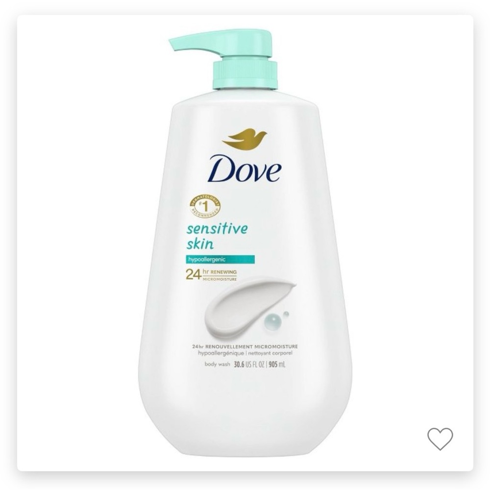 (NWT) “DOVE” SENSITIVE SKIN BODY WASH